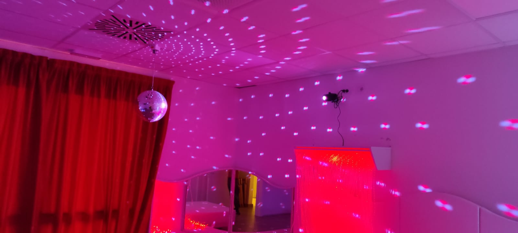 Particolare di una aula multisensoriale per la scuola