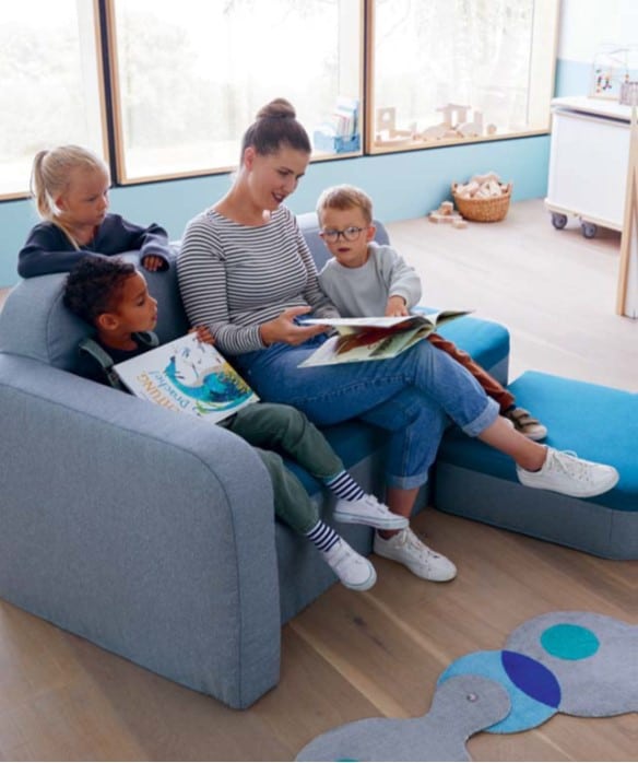 angolo lettura breeze.upp per scuola materna